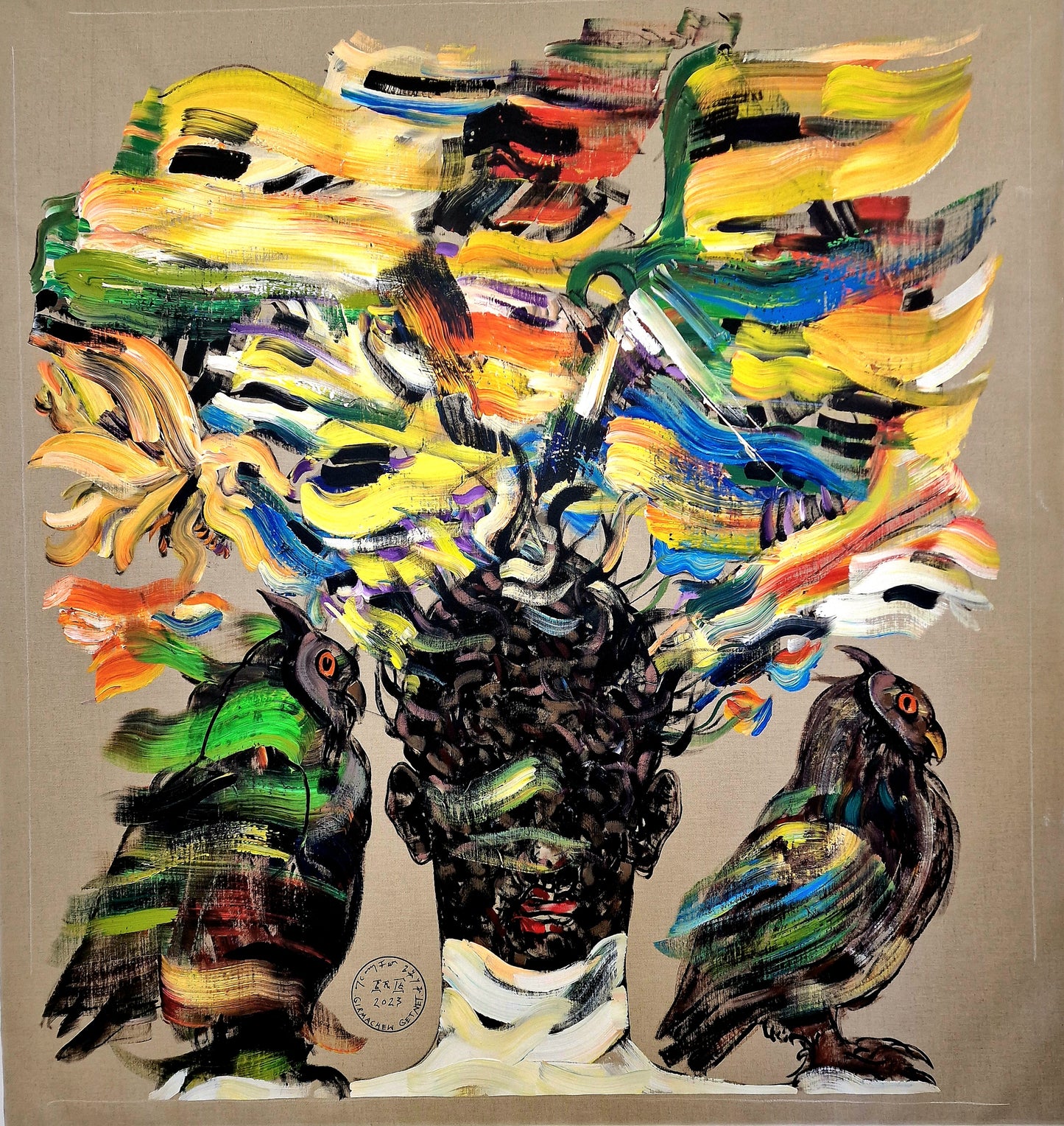 The Alchemist (Self Portrait) | Girmachew Getnet