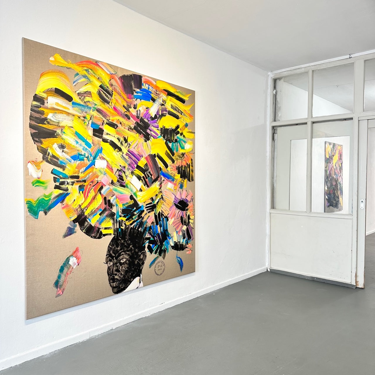 Colours of Utopia Girmachew Getnet bei Galerie Lachenmann Art Frankfurt 7