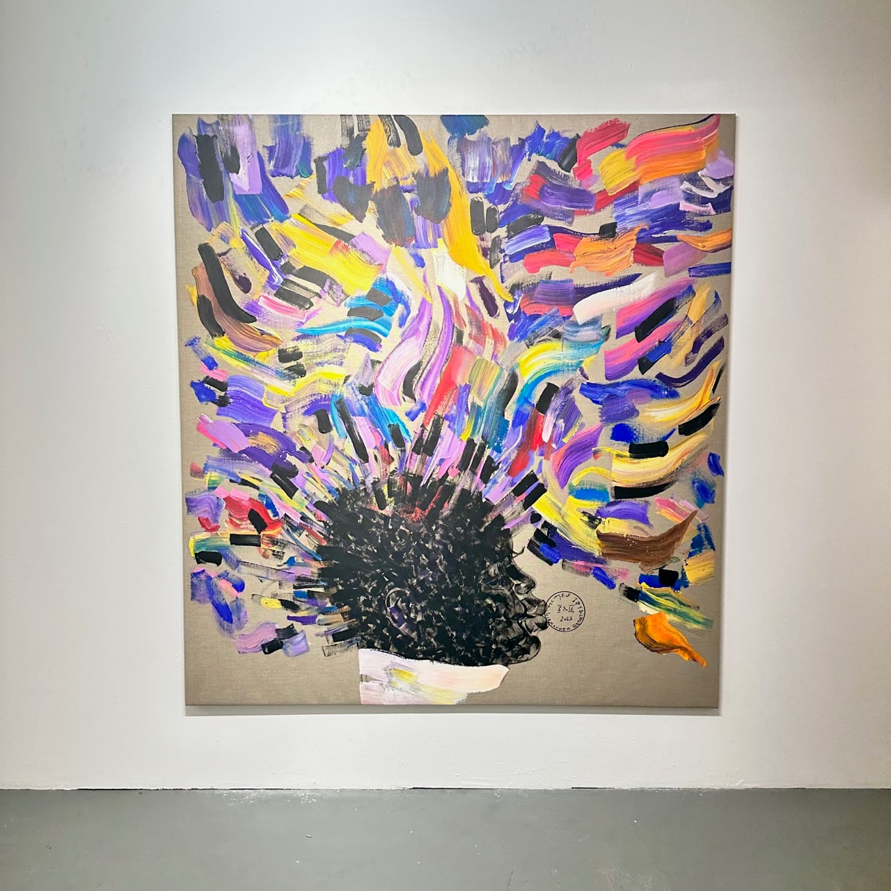 Colours of Utopia Girmachew Getnet bei Galerie Lachenmann Art Frankfurt 8