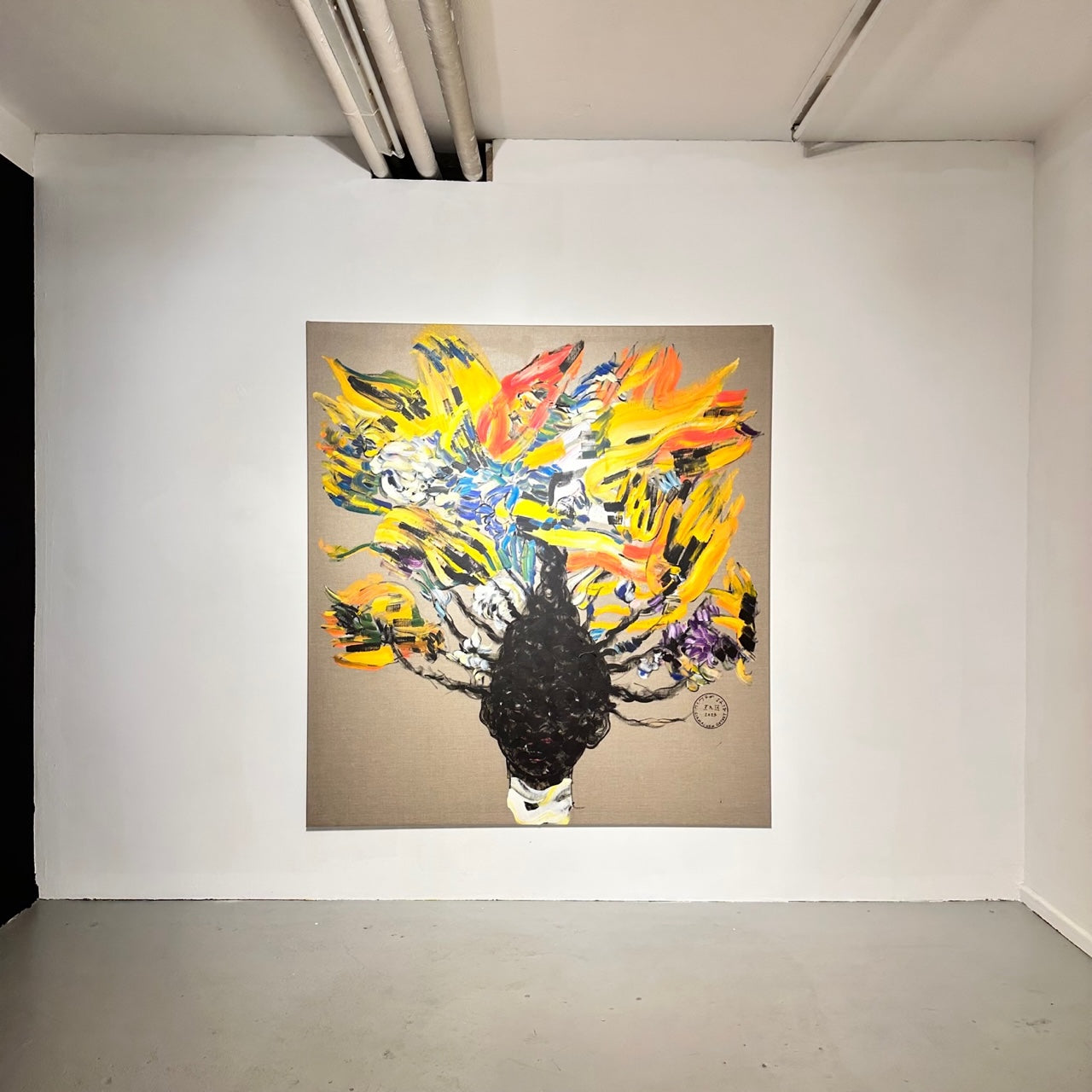 Colours of Utopia Girmachew Getnet bei Galerie Lachenmann Art Frankfurt 10
