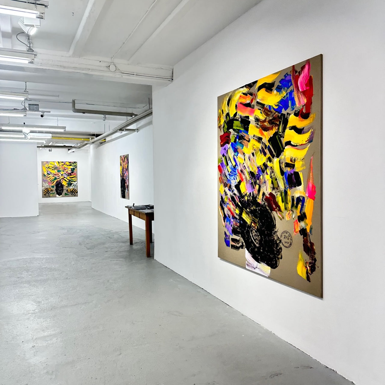 Colours of Utopia Girmachew Getnet bei Galerie Lachenmann Art Frankfurt 14
