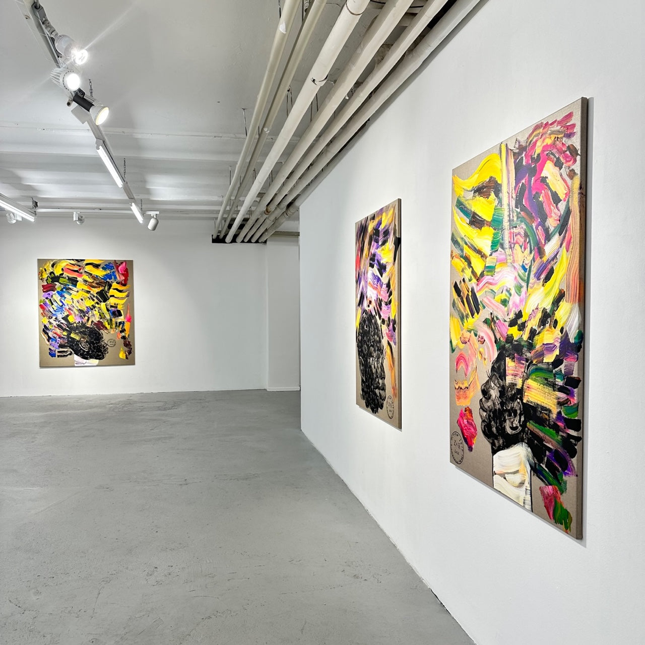 Colours of Utopia Girmachew Getnet bei Galerie Lachenmann Art Frankfurt 17