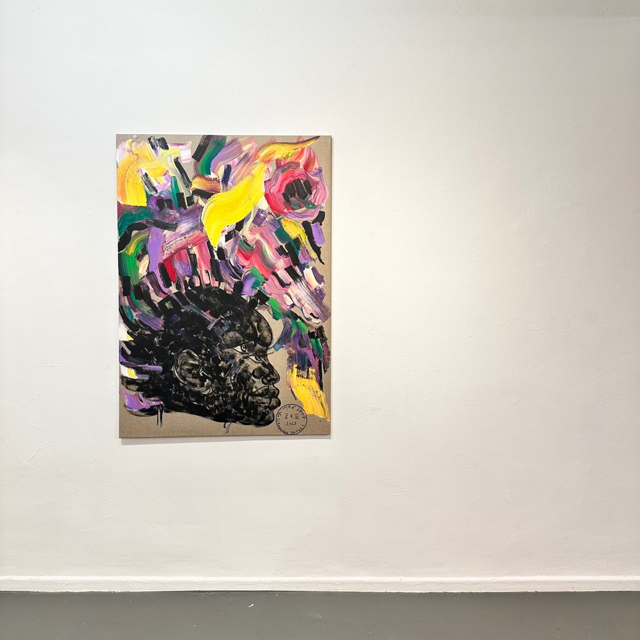 Colours of Utopia Girmachew Getnet bei Galerie Lachenmann Art Frankfurt 4