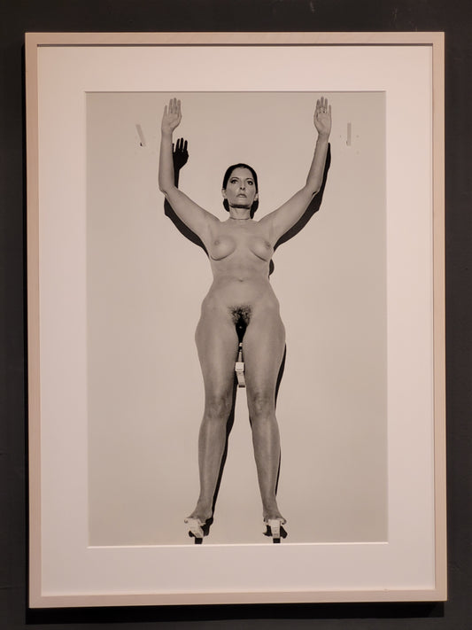 My favourite - Art spotted ›Marina Abramović - enthülltes Wandbild‹ by Angelika Platen