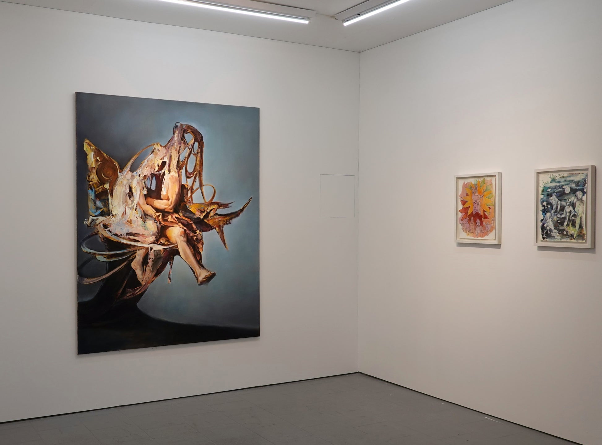 Andreana Dobreva und Florian Pelka bei Galerie Lachenmann Art Konstanz ›Figuren‹ 3