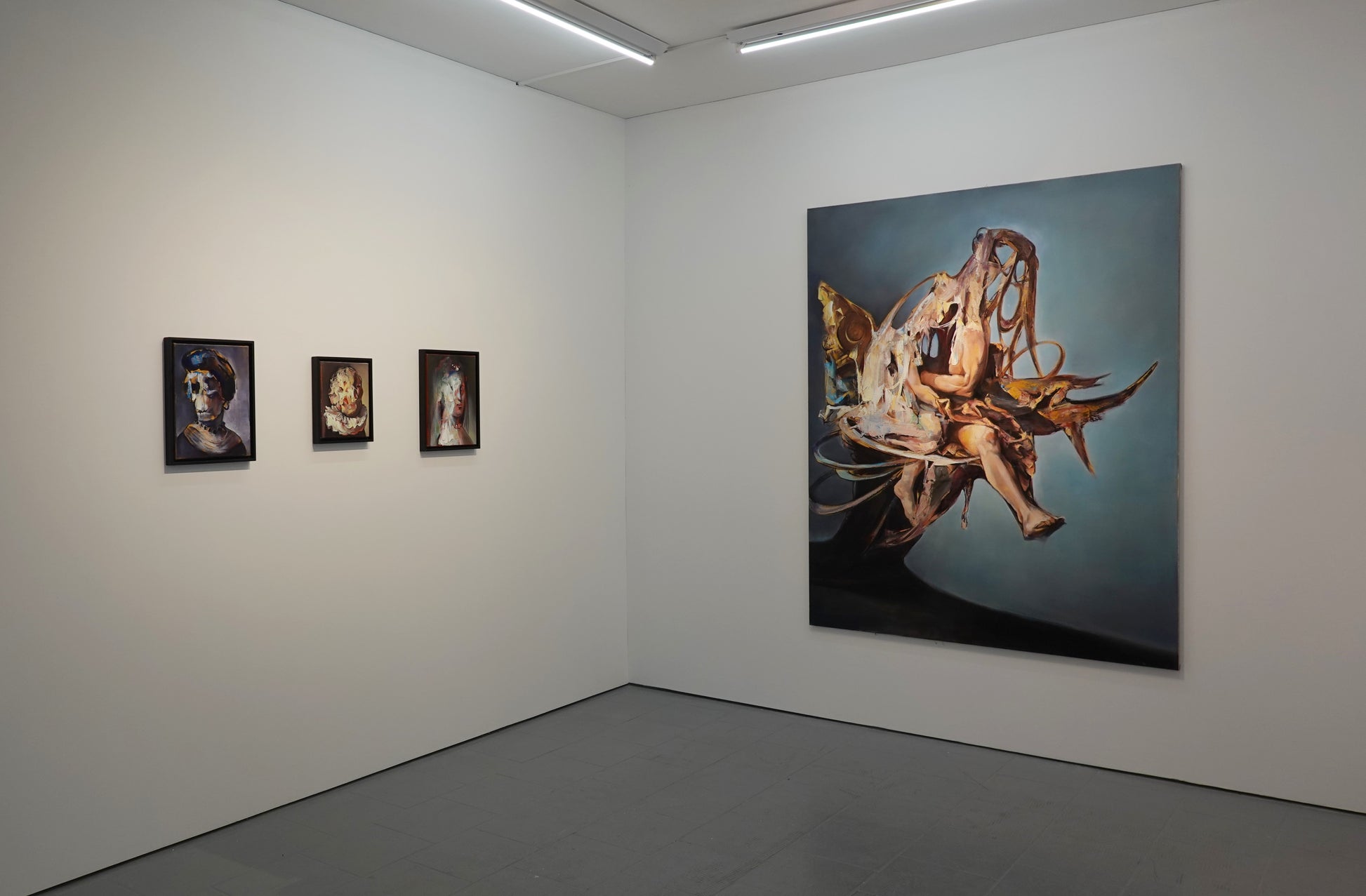 Andreana Dobreva und Florian Pelka bei Galerie Lachenmann Art Konstanz ›Figuren‹ 2