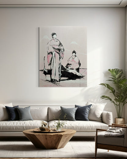 Pink Geisha Couple II