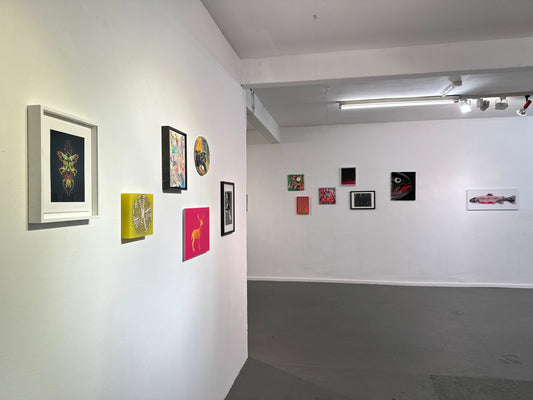 Es kommt nicht auf die Groesse an Gruppenausstellung bei Galerie Lachenmann Art Frankfurt 1