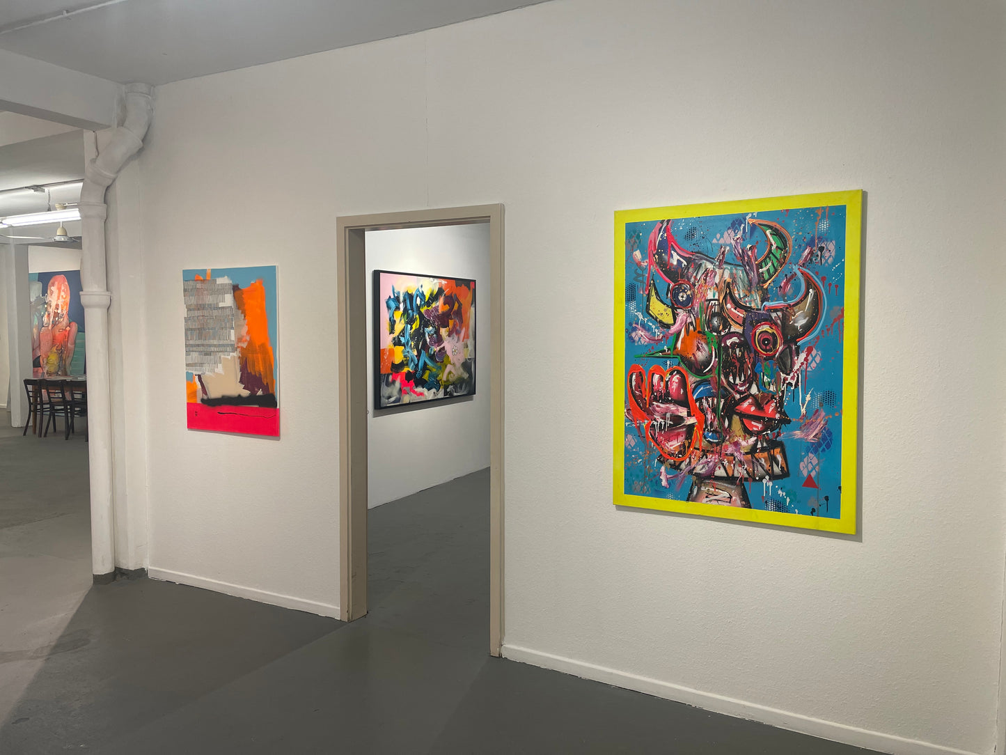 Studio 85 Gruppenausstellung bei Galerie Lachenmann Art Frankfurt 1