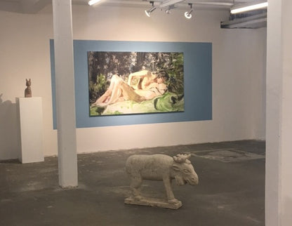 Katharina Arndt, Tanja Selzer und Stefan Rinck bei Galerie Lachenmann Art Frankfurt 10