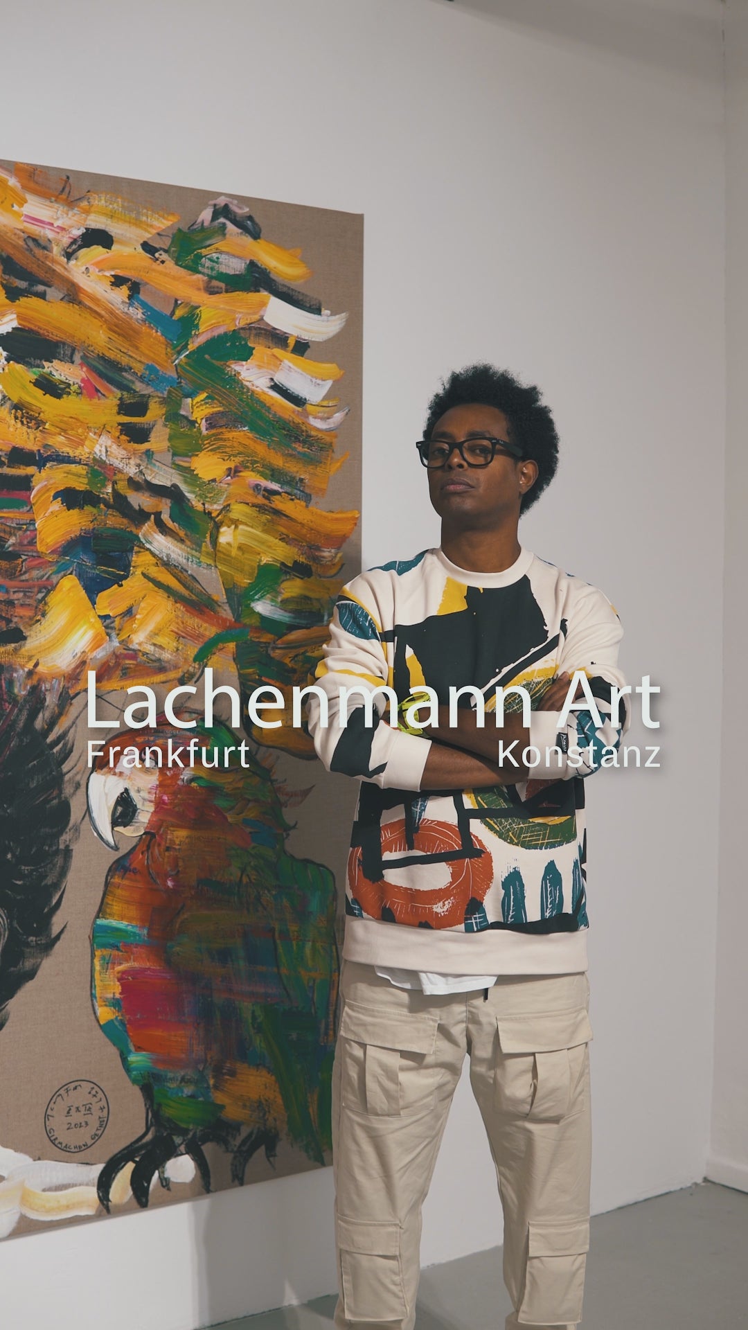 Video laden: Girmachew Getnet Galerie Lachenmann Art