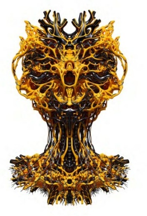 Nick Ervinck, AGRIEBORZ, 3D Print, 51x36 cm