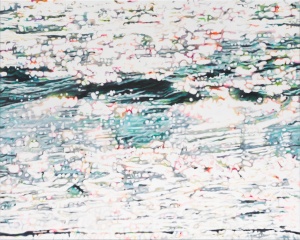 Patrick Cierpka, Neue Sterne Sehen II, 2021, Acryl auf Leinwand, 80x100 cm