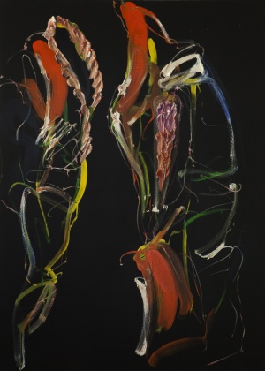 Jukka Rusanen, Painters Jacket in Colours, 168x121cm, 2014, Oil on Canvas, Lachenmann Art