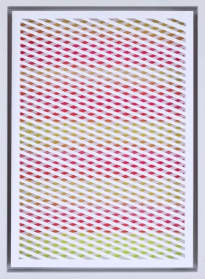 Sandra Schlipkoeter, e70980, 2021, Acryl auf Papier,29,5 x 21cm