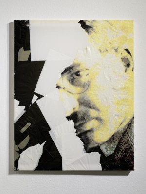 Reifenberg, Walter Benjamin, 2007, Plastiktüte und Scotch tape, 103 x 82cm, Photocredits Wolfram Ziltz