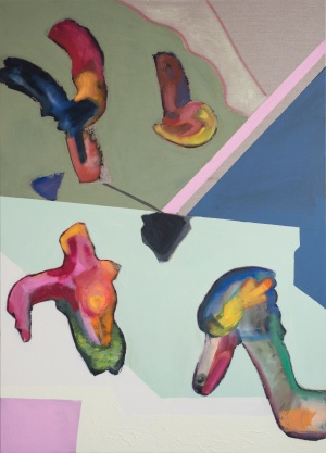 Alexander Iskin, Inter II, 2015, 180 × 130 cm, oil on canvas