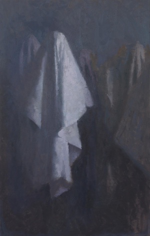 Zohar Fraiman, Awfully Deep II, 125x80 cm, oil on canvas, 2015 