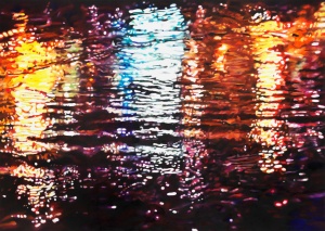 Patrick Cierpka. TAGNACHT, 2019, Acryl und Öl auf Leinwand, 150x210 cm