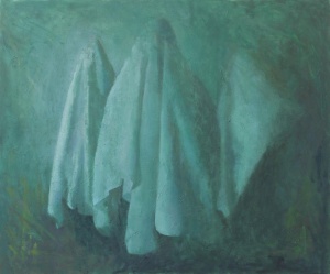 Zohar Fraiman, Awfully Deep I, 100x120 cm, oil on canvas, 2015 