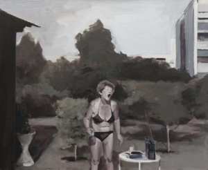 Blanca Amorós, Melancolía, 73x60cm, Oil on Linen, 2015, Lachenmann Art