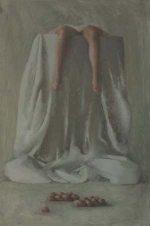 Zohar Fraiman, Untitled III (Lotefet Otii Series), oil on canvas, 105x70cm, 2012, Lachenmann Art