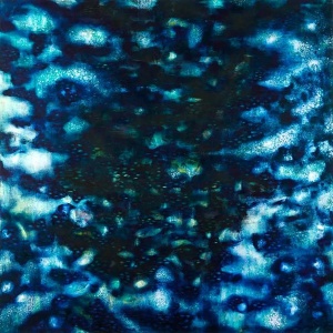 Aya Onodera, Die Meerader 1, 200x200, oil on canvas, 2011, Lachenmann Art