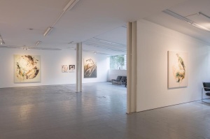 Installation View ›ELEMENTS‹ with works by Jukka Rusanen @ Lachenmann Art Konstanz