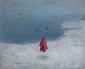 Zohar Fraiman, Goodbye Bodø, 90x110 cm, oil on canvas, 2015 