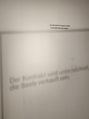 Installation View ›liaise‹ with works by Jirka Pfahl @ Lachenmann Art Frankfurt