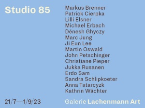  ›Studio 85‹ @Lachenmann Art Frankfurt, Artist List