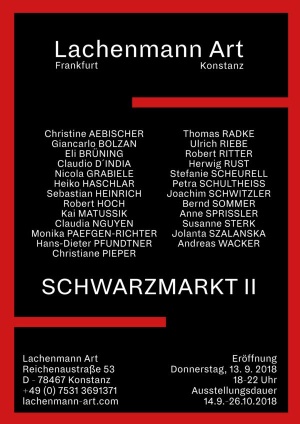 Schwarzmarkt Invitation 1 @ Lachenmann Art 2015